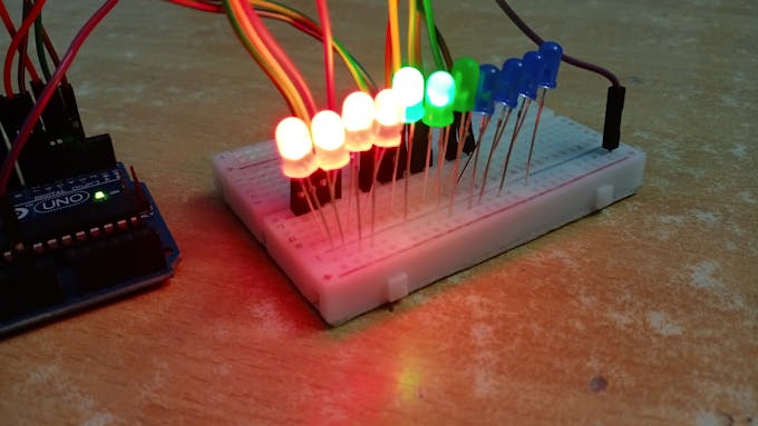 Multiple RGB Led Chaser Using Arduino Uno - Arduino Project Hub