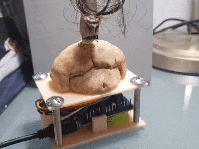 Animatronic Dancing Head with Arduino Nano