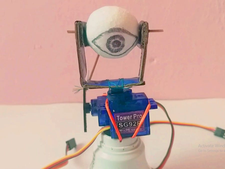 3D Robotic eye/270' rotation/#smartcreativity