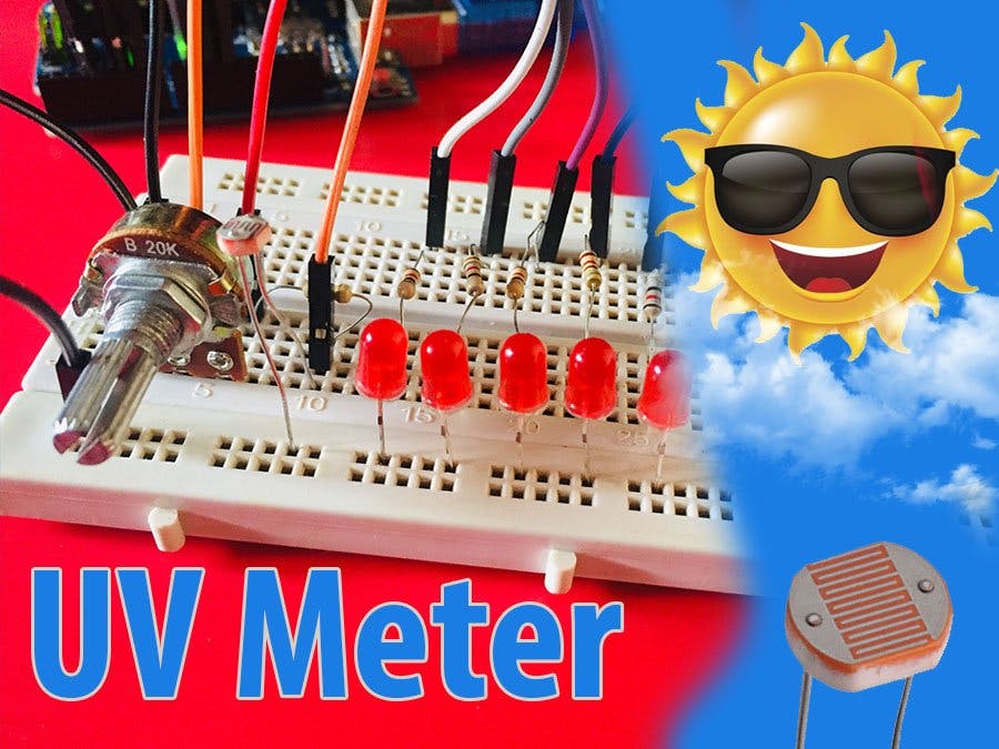Arduino UV Meter with 1530 Levels