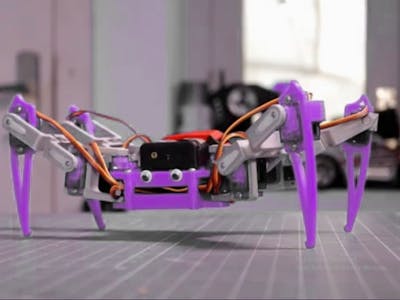 Arduino Spider Robot Testing/#smartcreativity