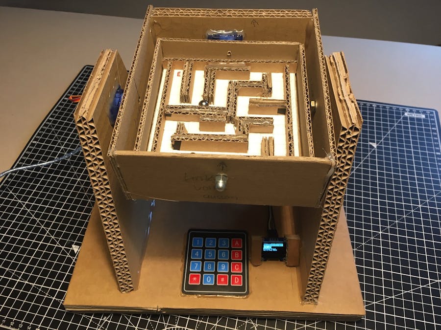 Automatic marble labyrinth solver