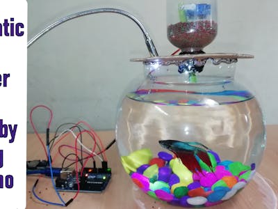 Automatic Fish Feeder Mechanism with Timer by using Arduino