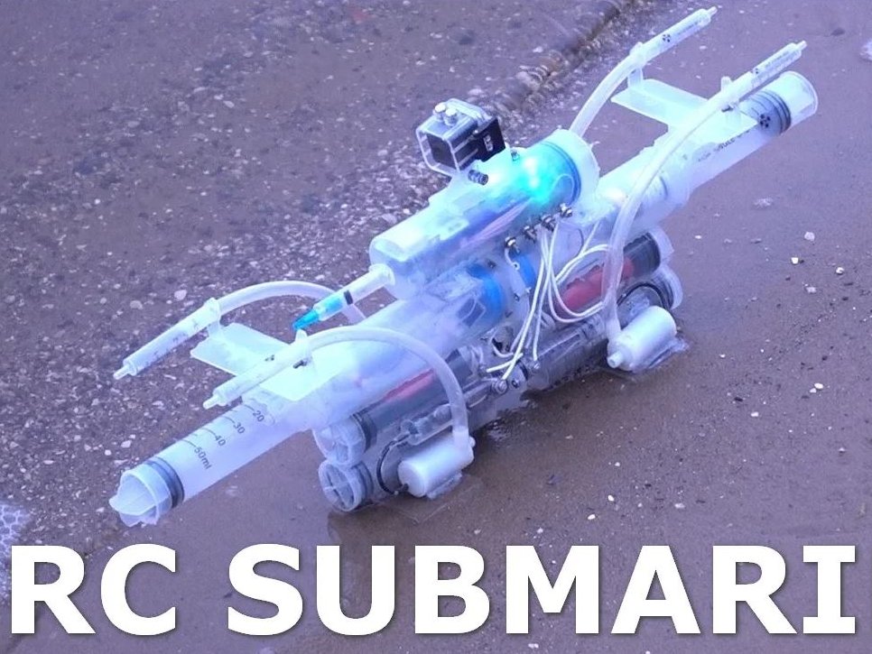 homemade rc submarine