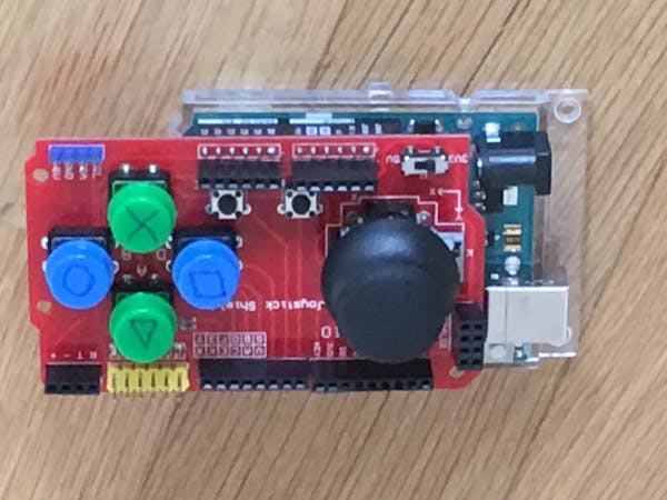 joystick shield arduino project hub