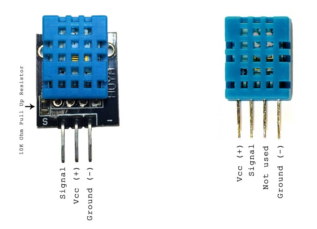 Bobury DHT11 Module de température numérique et dhumidité relative DHT-11 pour Arduino 