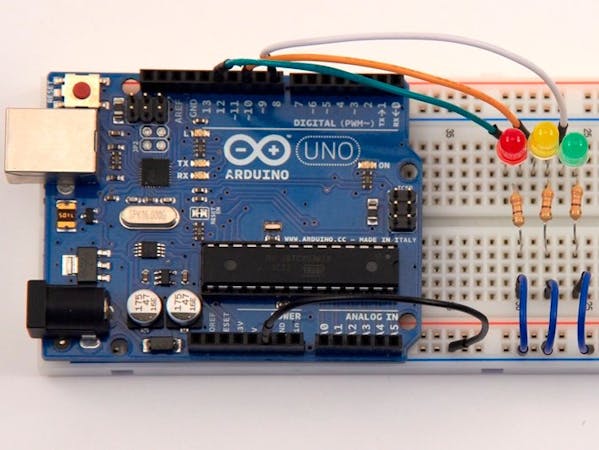 Traffic Light Simulator Project Using Arduino Arduino Project Hub