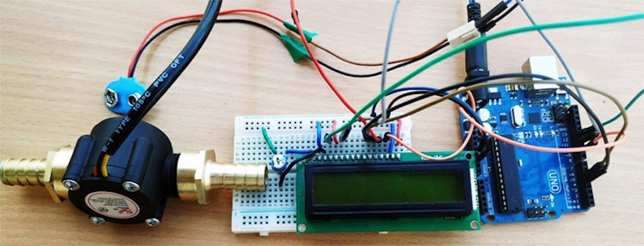 Water Flow Rate And Volume Measurement Using Arduino In Arduino Project Hub