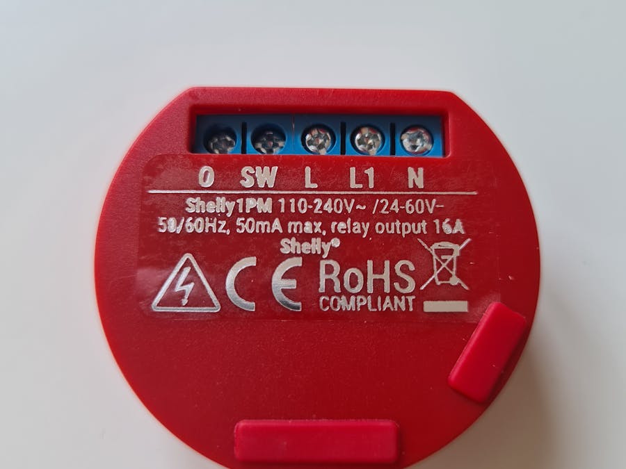 Shelly 1PM Controlled Power Strip / Extension Cord