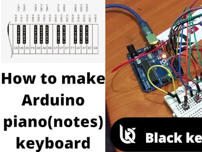 How to make Arduino Piano keyboard
