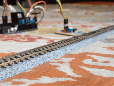 Simple Automated Model Railway Layout | Arduino Controlled