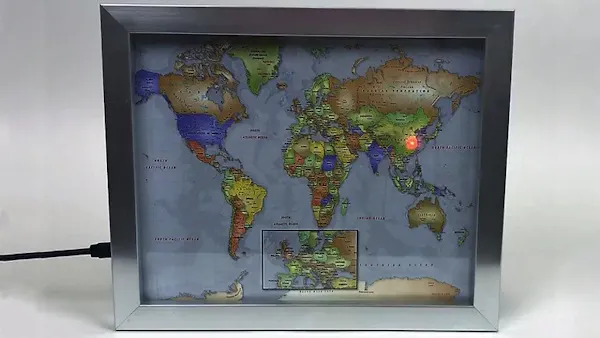 The Arduino-Powered Packet Map Puts an Interactive IP Geolocation Map ...