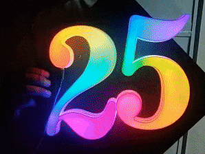 3D Printed RGB Backlit Signage (Anniversary Gift)