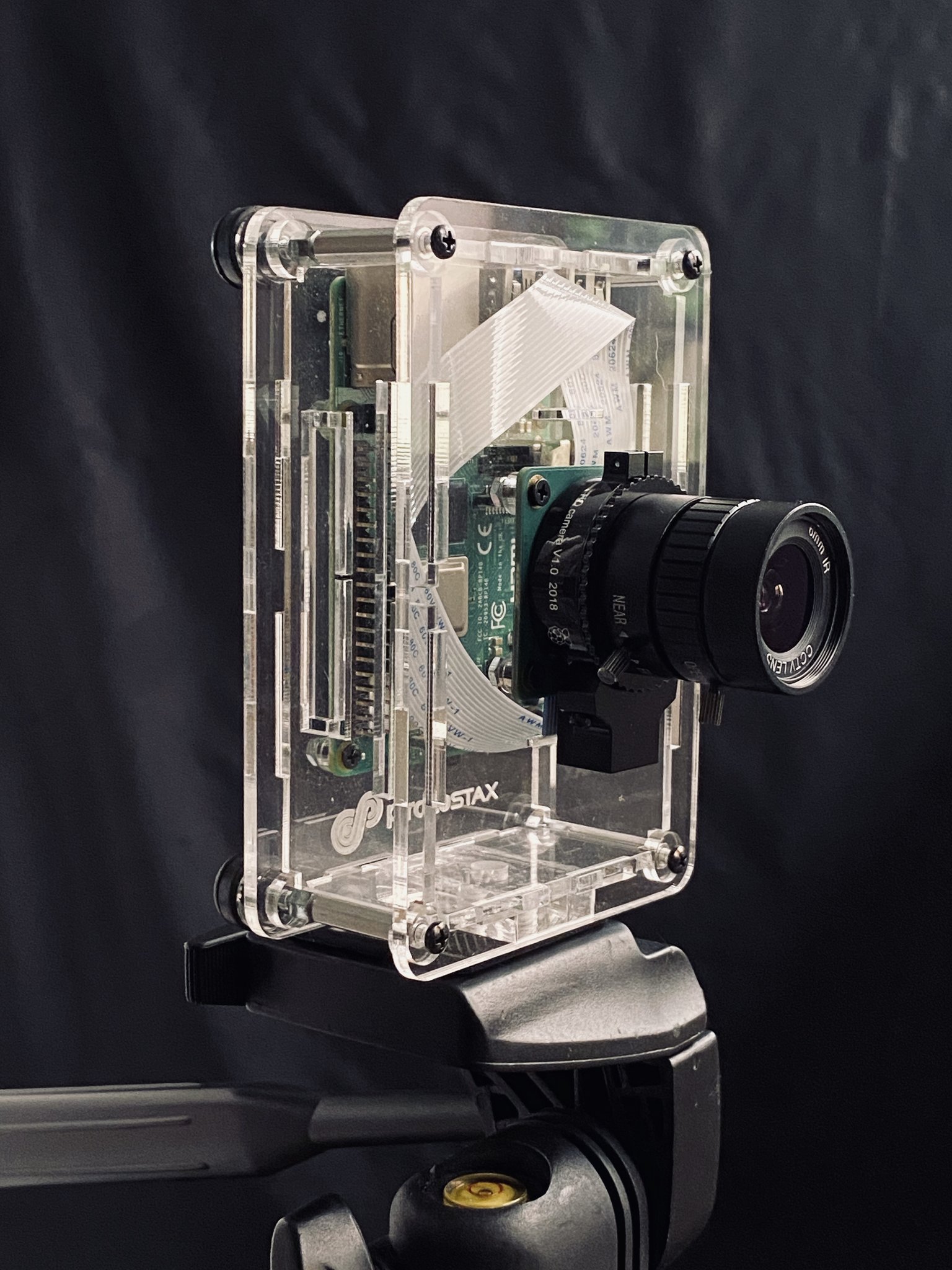 ProtoStax Camera Kit for Raspberry Pi High Quality Camera