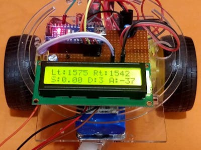 Measurement of Mobile Robots with Arduino and LM393 Sensors