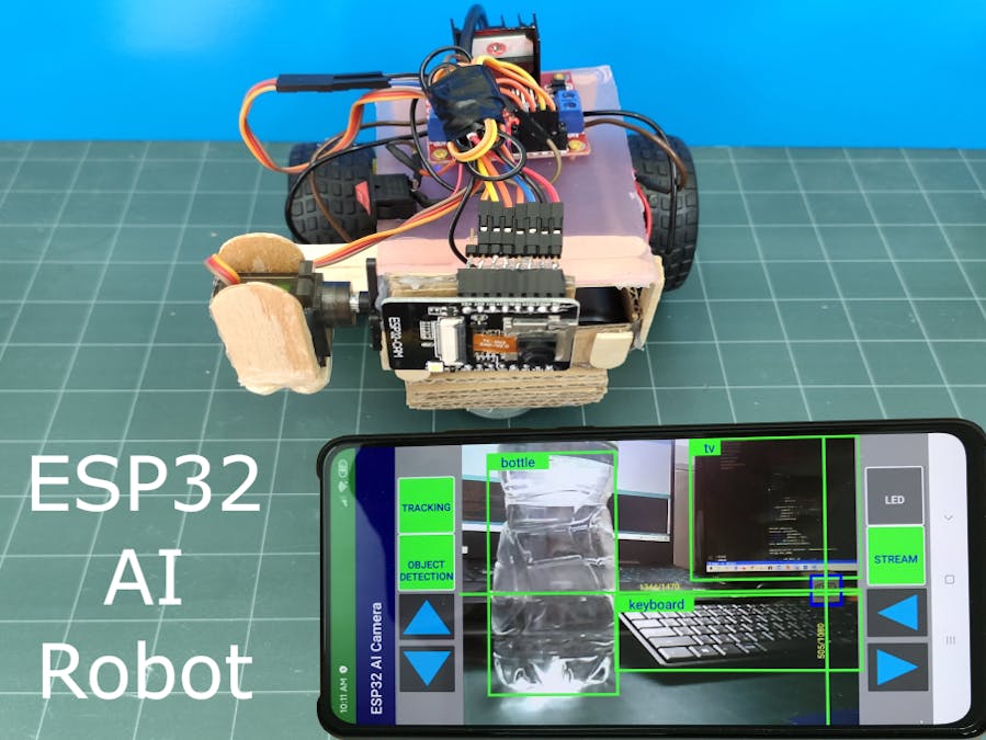 ESP32 Robot Car Using Websockets 