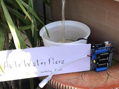 AutoWaterFlora : Self Watering Plant