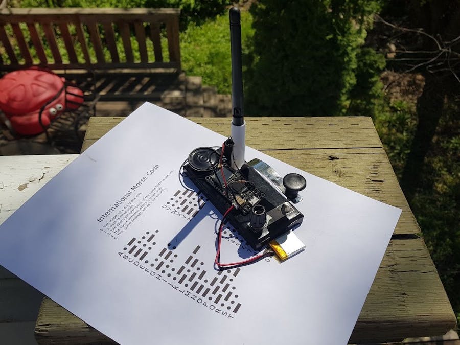 Walkie Tappie (Wireless Morse Code) - Arduino Project Hub