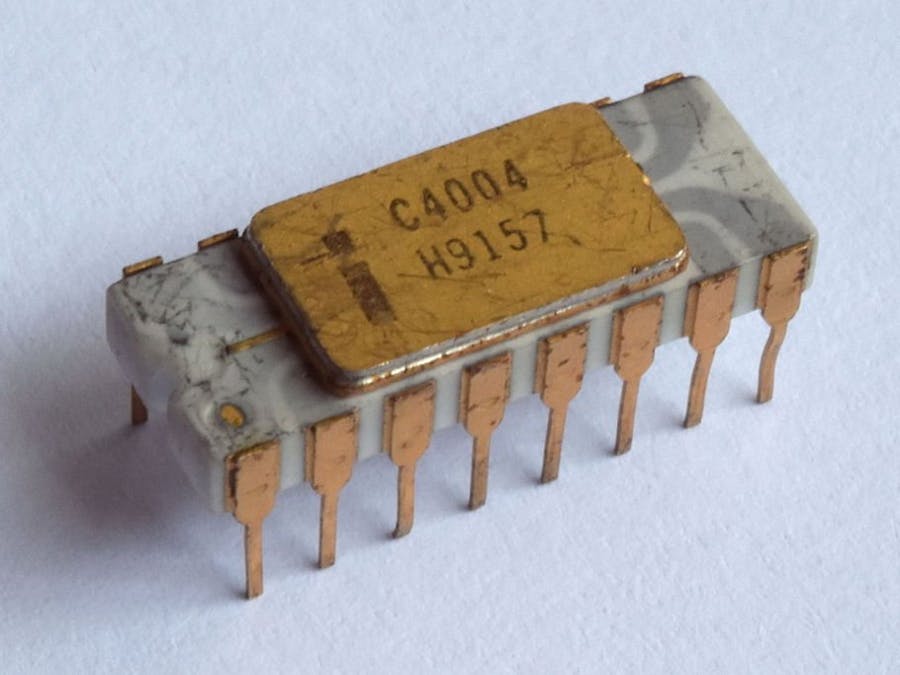 Revisiting Intel 4004 Microprocessor