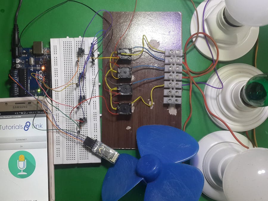 Control AC Load with Voice Commands