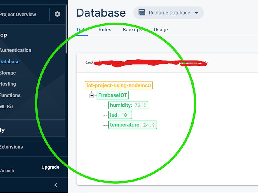 ESP8266 IoT Platform using Firebase