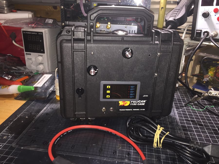 DIY 90V 20A Adjustable E Bike Battery Charger Pelican 115...