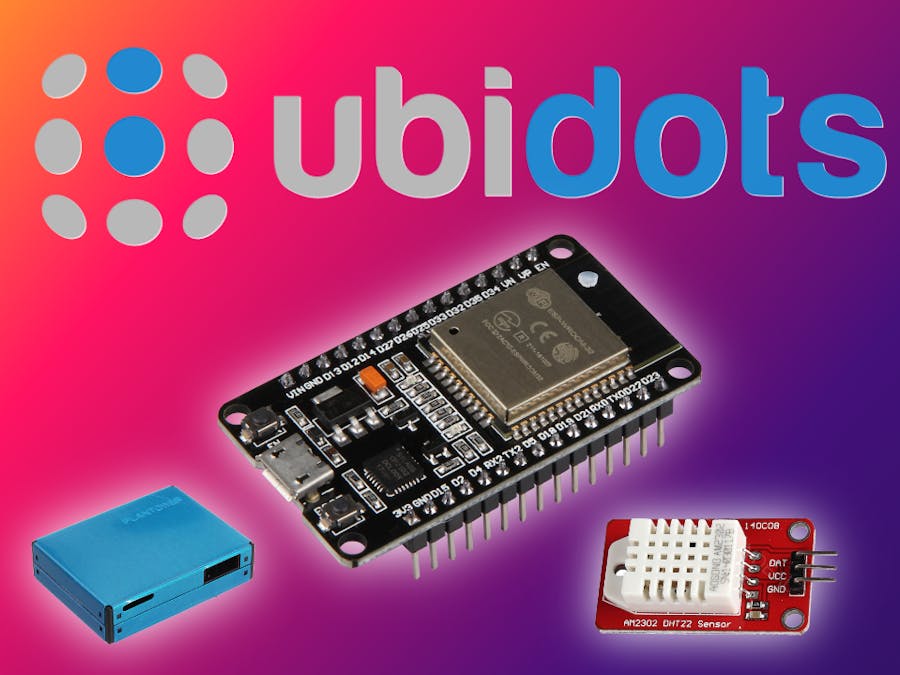 Building an ESP32 based IoT Weather Station with Ubidots