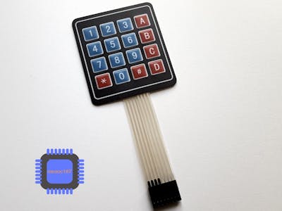 Using a 4x4 keypad