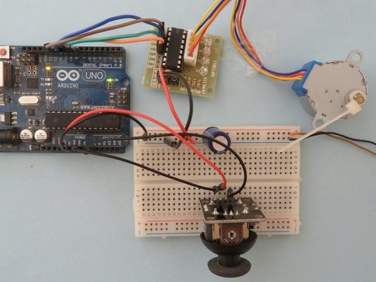 Using stepper motor with arduino