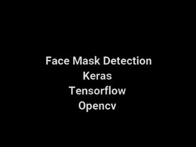 Face Mask Detector Computer Vision