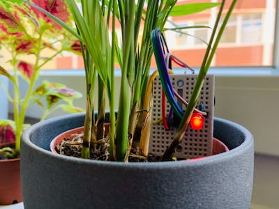 Battery-Powered Soil Moisture Meter with an ATtiny85