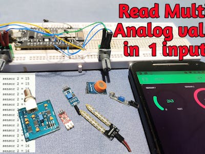 How to Read Multiple Analog Values Using One Analog Pin