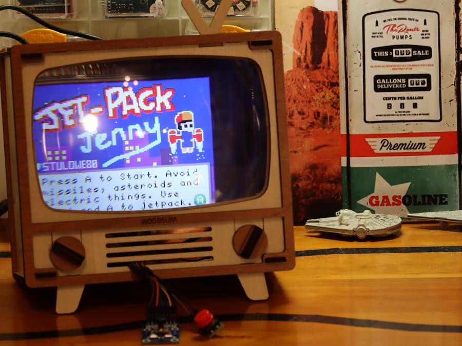Retro TV MakeCode Arcade Machine (Raspberry Pi Zero)