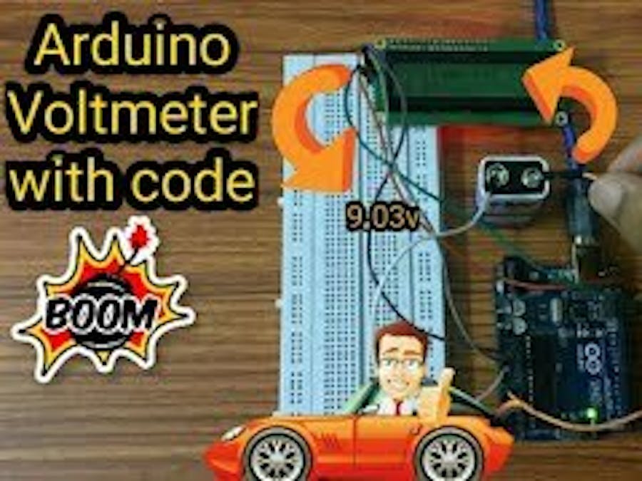 Arduino Voltmeter |DIY Voltmeter with Arduino| Arduino Voltm