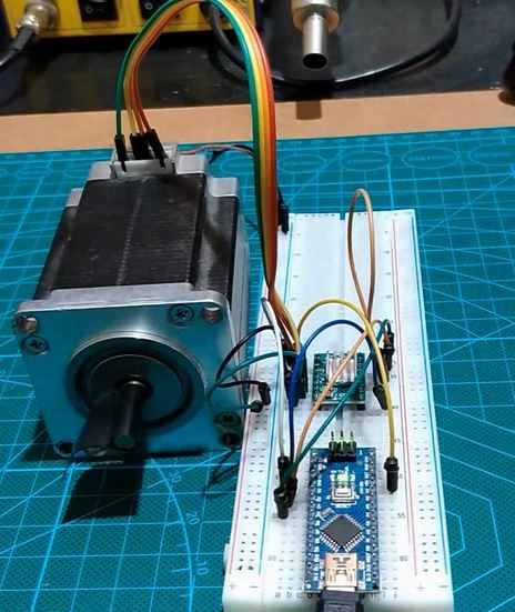 Large Stepper Motor Control A4988 - Arduino Project Hub