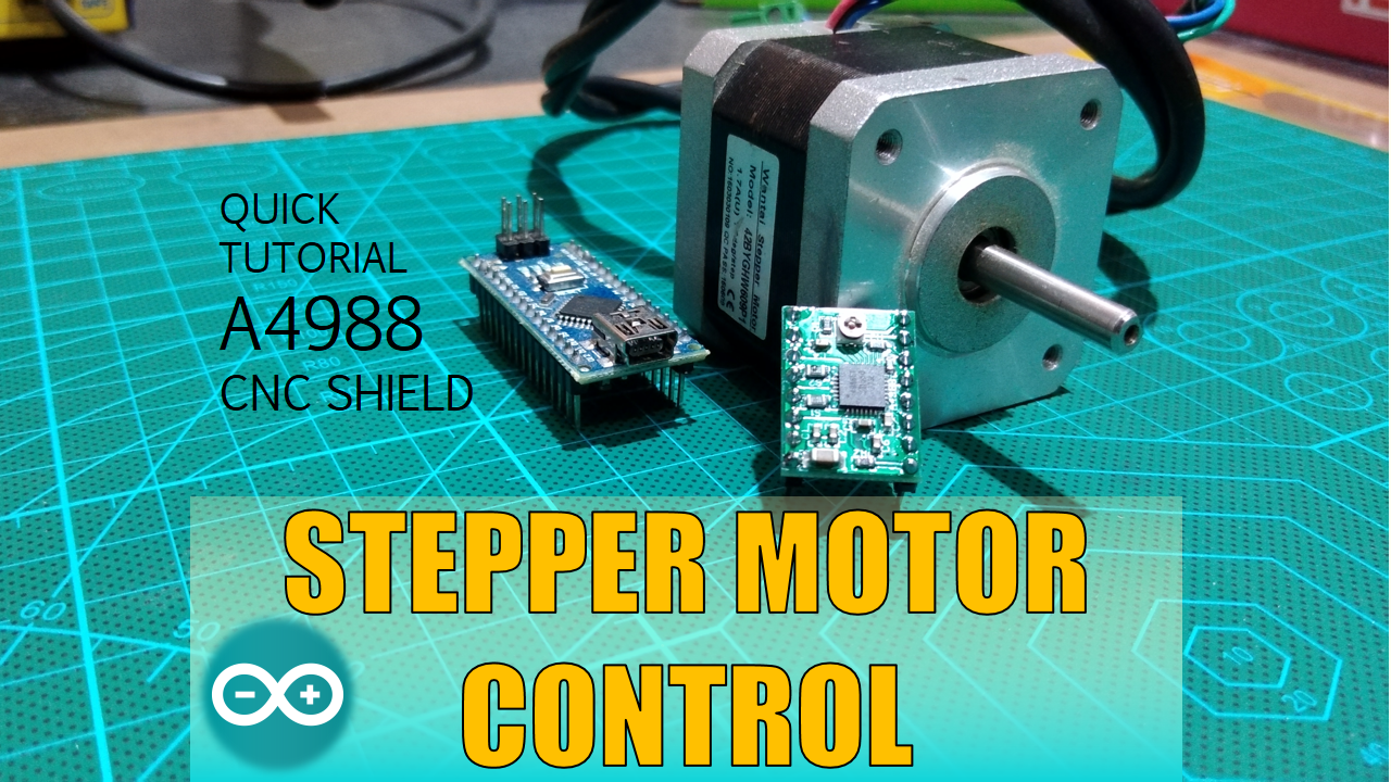 Large Stepper Motor Control A4988 - Arduino Project Hub