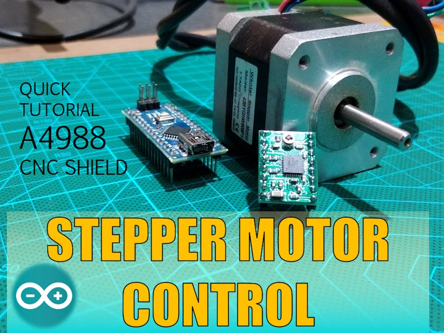 Large Stepper Motor Control A4988