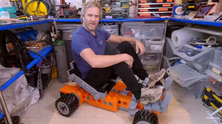 A Lego Go Kart Large Enough For You To Drive Hackster Io