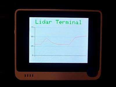 Grove - TF Mini LiDAR with Wio Terminal