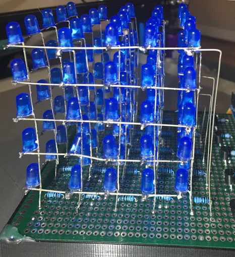 5X5X5 Led Cube Run On Arduino Uno : 6 Steps – NMSMJK