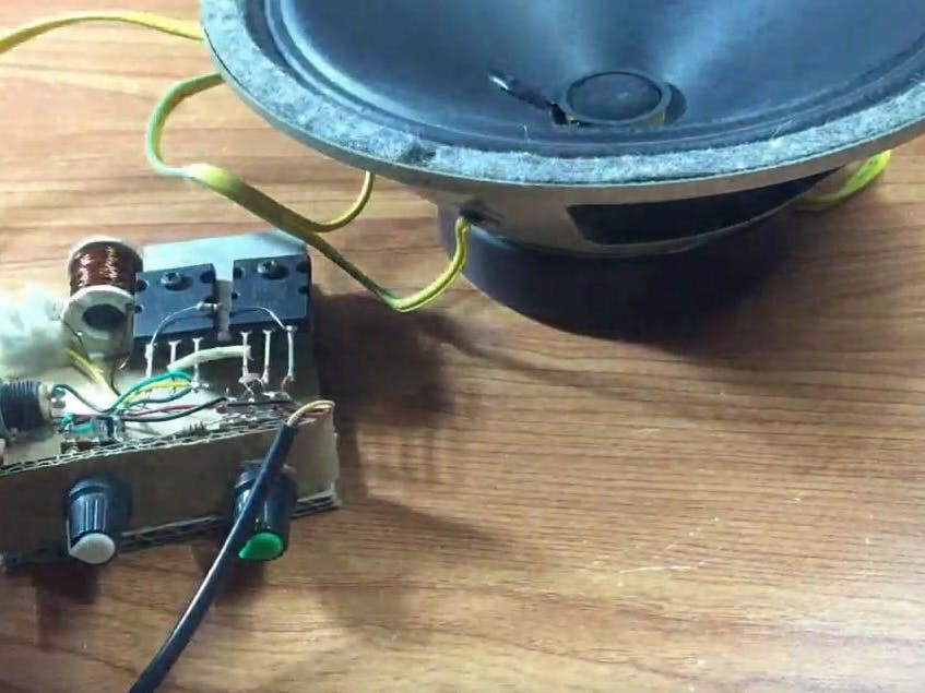 DIY Powerful Amplifier With A1943/C5200