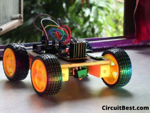 remote control car using arduino