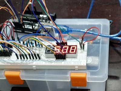 Four Digit Seven Segment Display Tutorial Enhancement