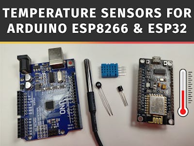 DS18B20 Temperature Sensor Tutorial with Arduino and ESP8266