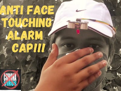 I Made A Cap That Doesn't Allows You To Touch Your Face!!!