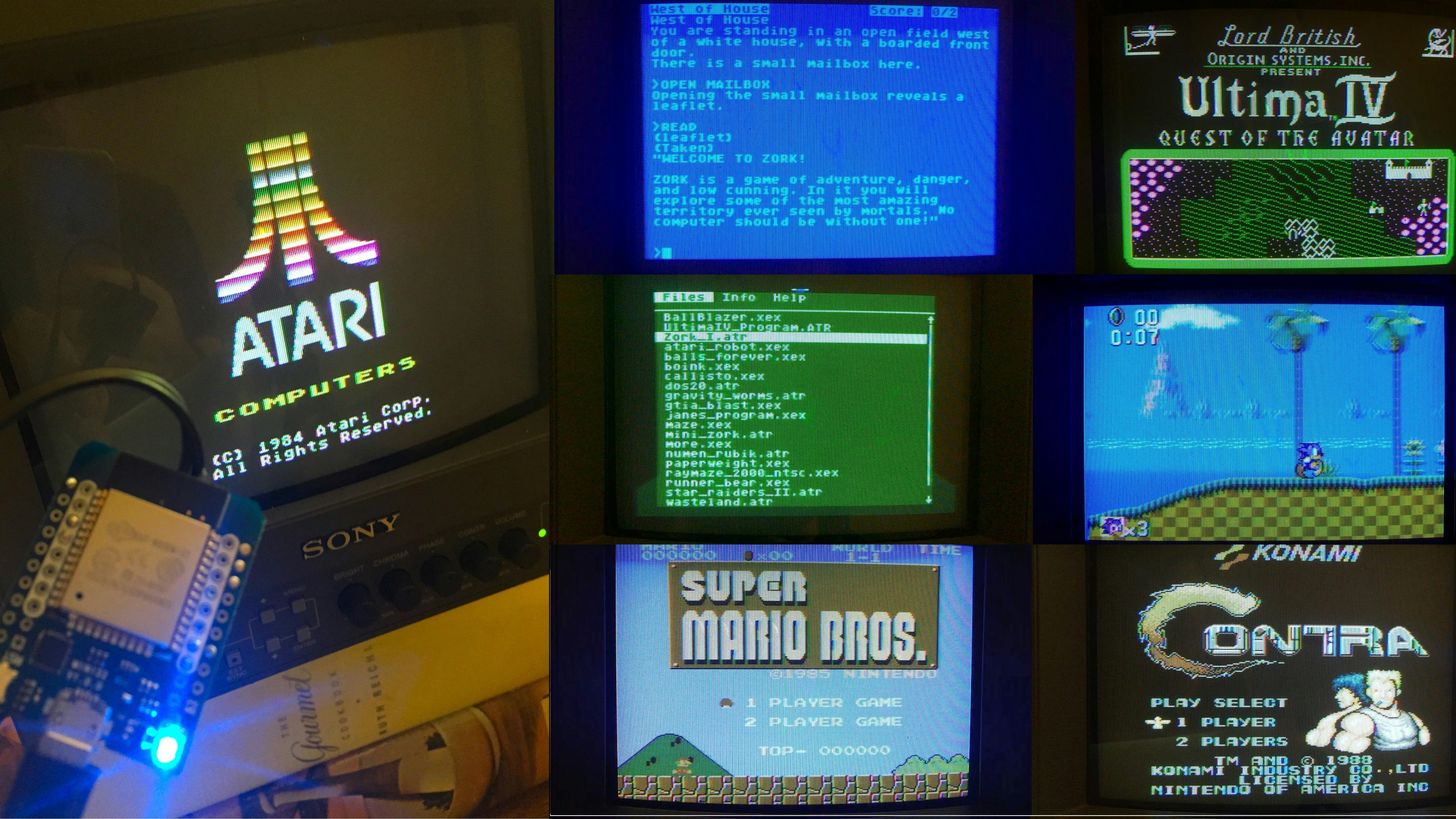Emulate the NES, Sega Master System, and More on a Simple ESP32  Microcontroller - Hackster.io