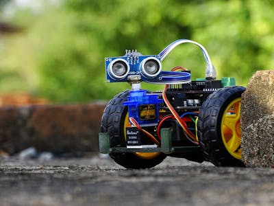 Wall-e, an Obstacle Avoiding Robot