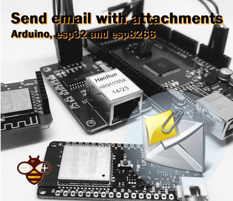 How to Send Emails With Attachments With Arduino, Esp32 a...
