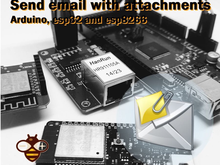 How to Send Emails With Attachments With Arduino, Esp32 a...
