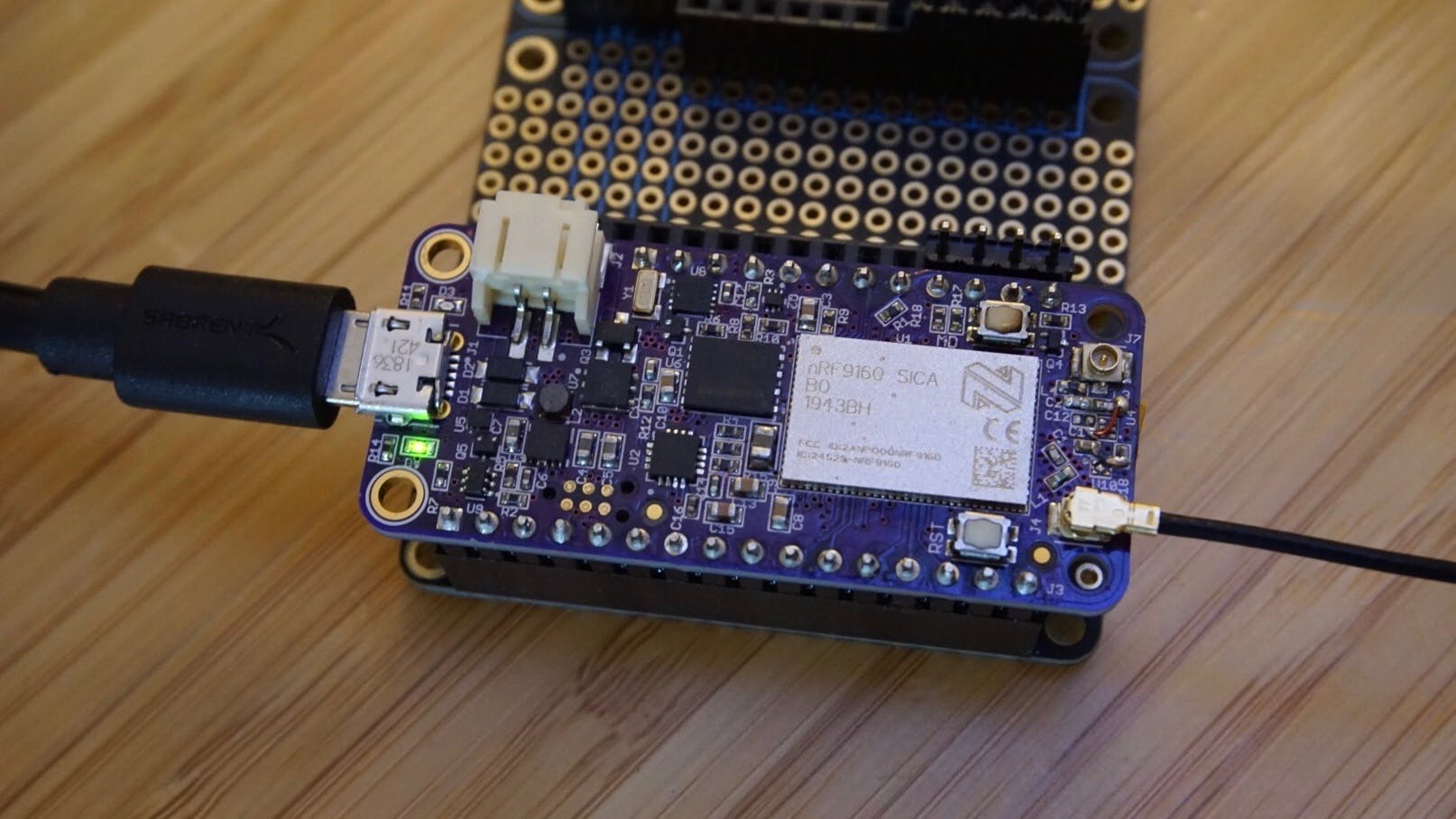 The nRF9160 Feather Connects! - Hackster.io